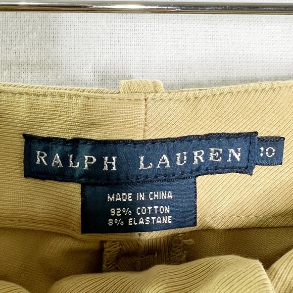 Ralph Lauren 10 Womens Vintage Camel Riding Breeches Jodhpurs Equestrian - Picture 3 of 12